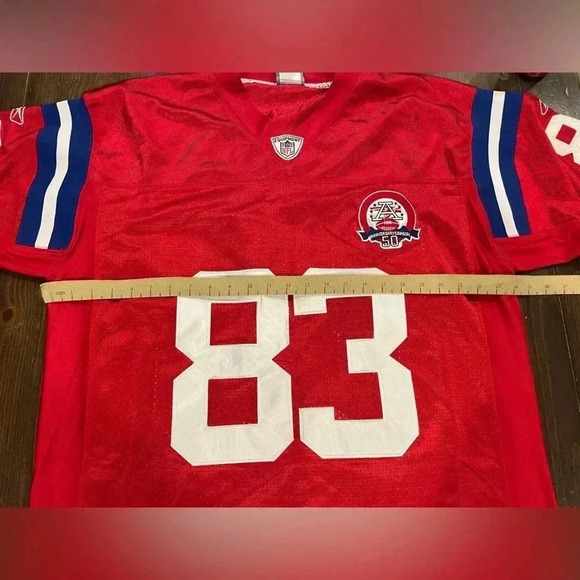 Wes Welker New England Patriots Football Jersey - Men’s 48 - Picture 9 of 10